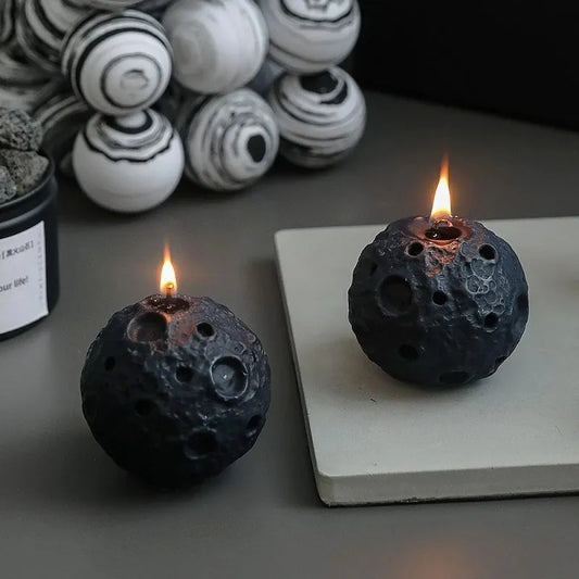 3D Meteorite Scented Candles