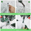 White Snowflake Artificial Christmas Tree
