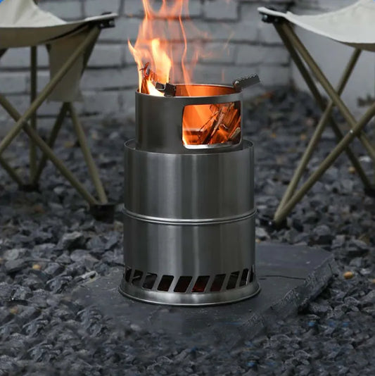 Bushcraft Stainless Steel Portable Fire Heater