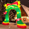 LED-Lit Christmas Santa Claus Inflatable