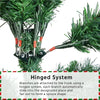 Hinged Spruce Artificial Christmas Tree