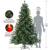 Artificial Christmas Green PVC  Tree